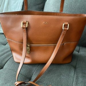 Ralph Lauren leather handbag